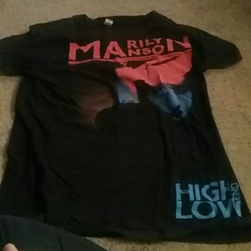 🎶💀Womens Marilyn Manson Shirt🎶💀